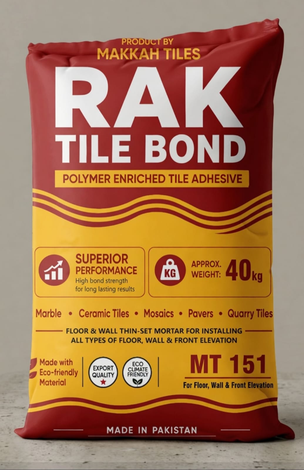 RAK Tile Bond MT 151 - Polymer Enriched Tile Adhesive